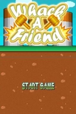 Whack-A-Friend — Title screen