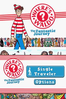 Where's Waldo - The Fantastic Journey — Title screen