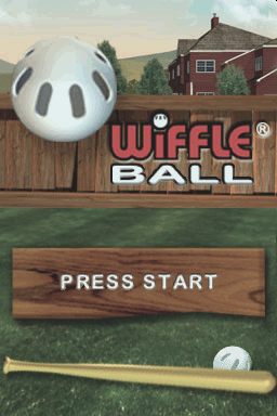 Wiffle Ball — Title screen