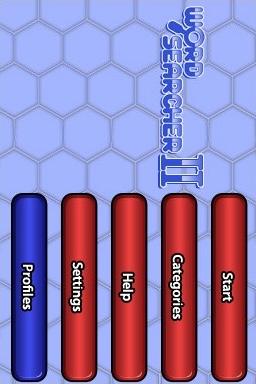 Word Searcher 2 — Title screen
