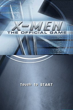 X-Men : The Official Game — Title screen