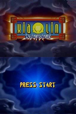 Xiaolin Showdown — Title screen