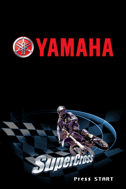 Yamaha Supercross — Title screen