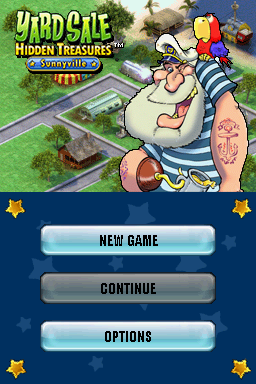 Yard Sale Hidden Treasures : Sunnyville — Title screen