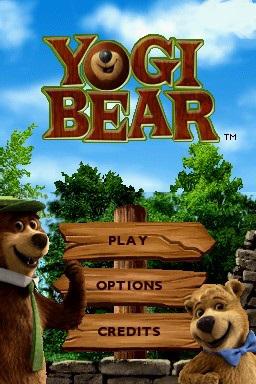 Yogi Bear — Title screen