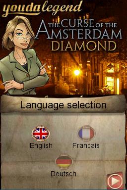 Youda Legend - The Curse Of The Amsterdam Diamond — Title screen