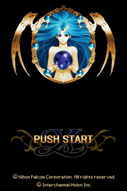 Ys DS — Title screen
