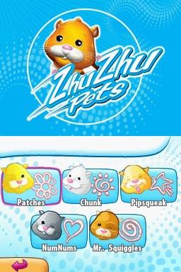 Zhu Zhu Pets — Title screen