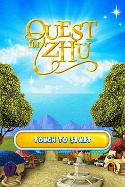 Zhu Zhu Pets - Quest For Zhu — Title screen