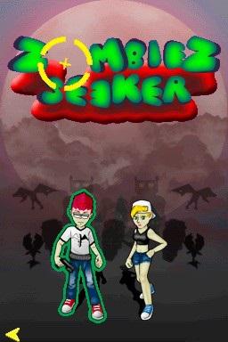 Zombiez Seeker — Title screen