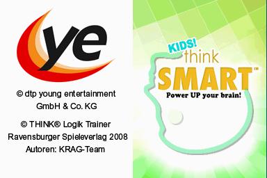 th!nk Logic Trainer: Kids! — Title screen