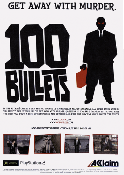 100 Bullets — Box back