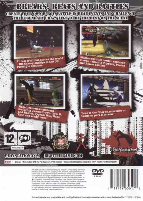 B-Boy — Box back