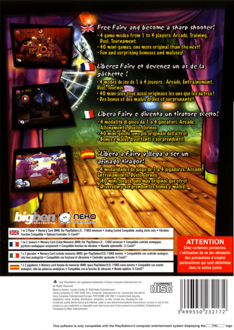Cocoto Funfair — Box back