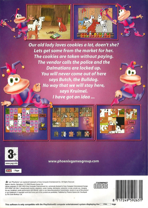 Dalmatians 3 — Box back