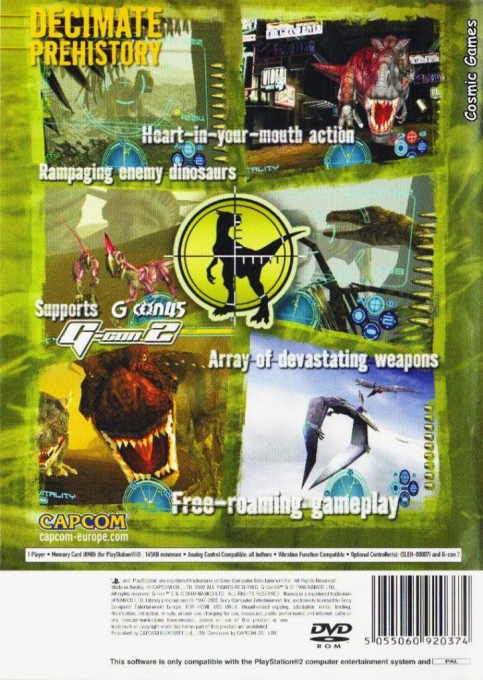 Dino Stalker — Box back