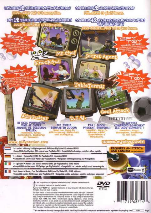 EyeToy : Play 2 — Box back