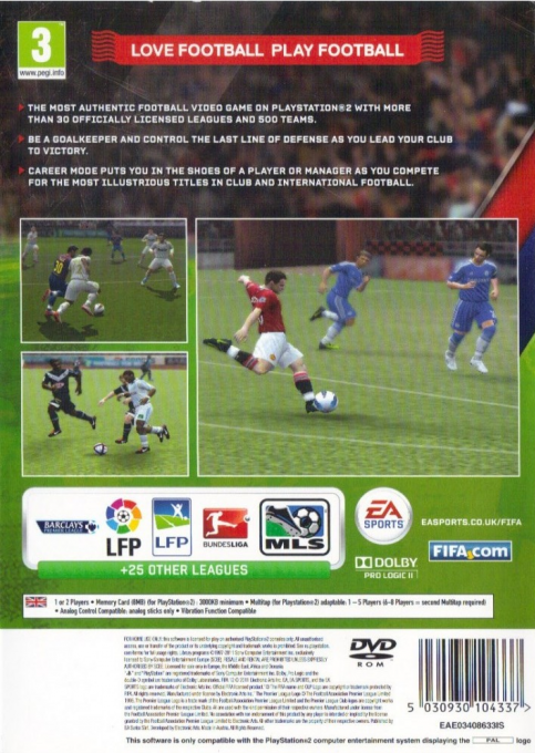 FIFA 12 — Box back