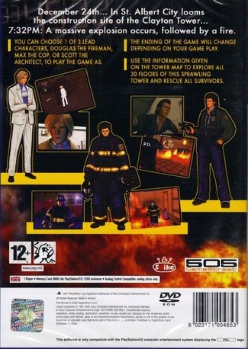 Fire Heroes — Box back