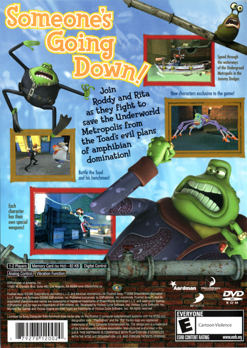 Flushed Away — Box back
