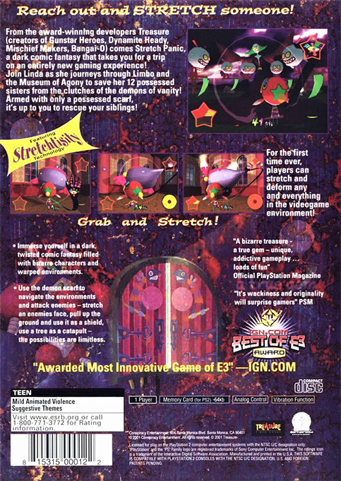 Freak Out — Box back