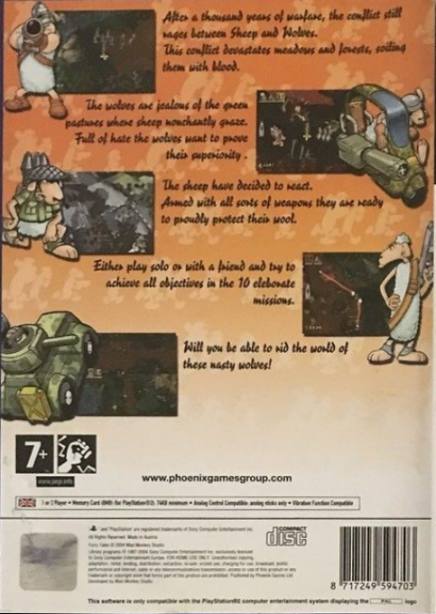 Furry Tales — Box back