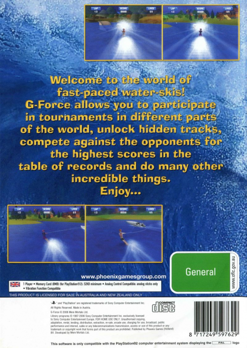 G-Force — Box back