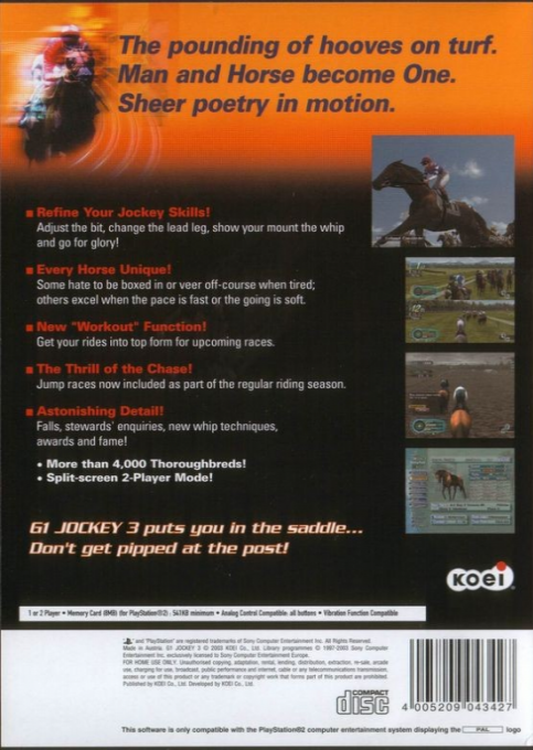 G1 Jockey 3 — Box back