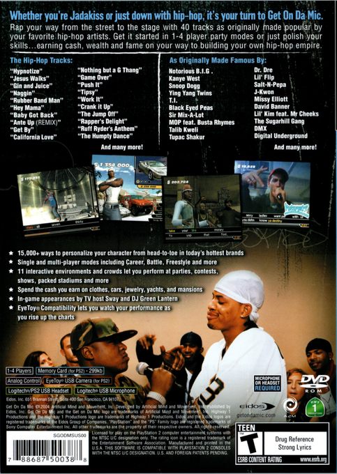 Get on da Mic — Box back