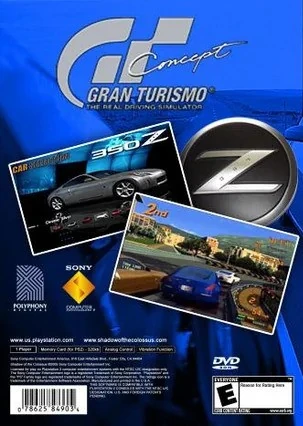 Gran Turismo III : Nissan 350Z Edition — Box back