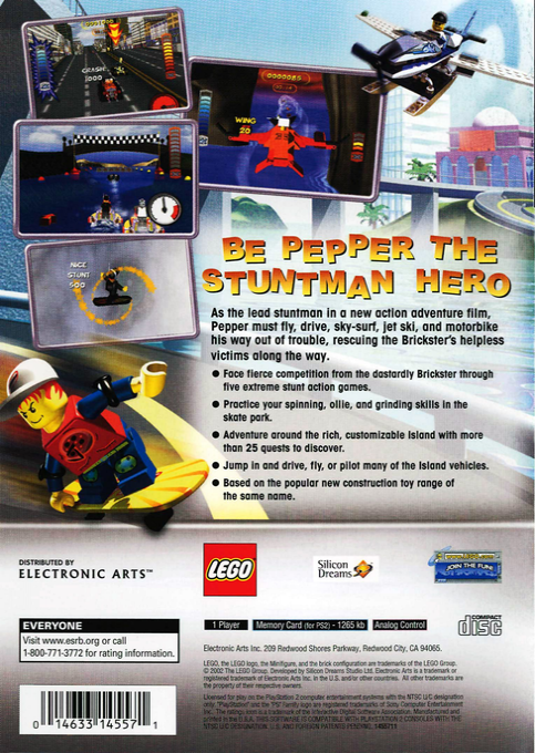 Island Xtreme Stunts — Box back