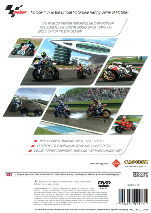 MotoGP 07 — Box back