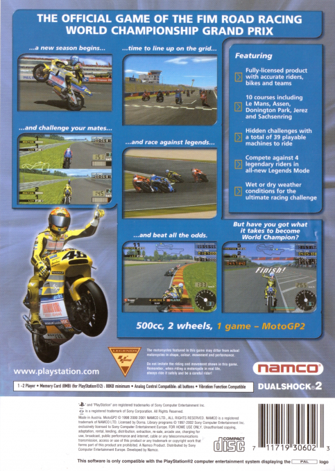 MotoGP 2 — Box back