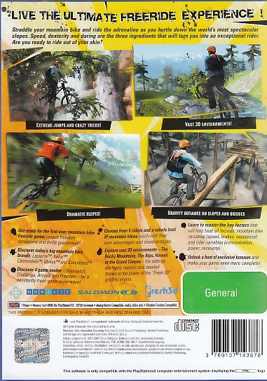 Mountain Bike Adrenaline featuring Salomon — Box back