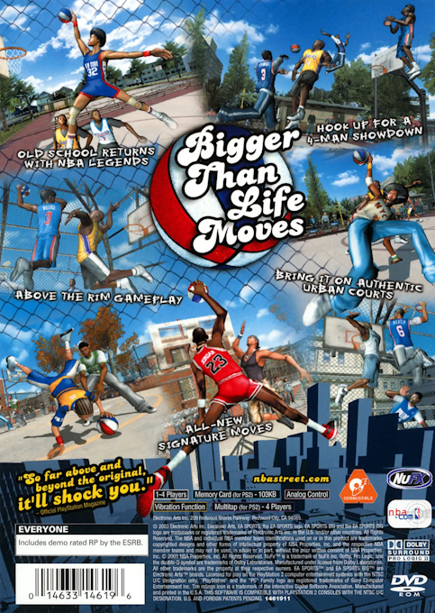 NBA Street Vol. 2 — Box back