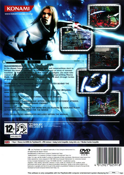 NanoBreaker — Box back