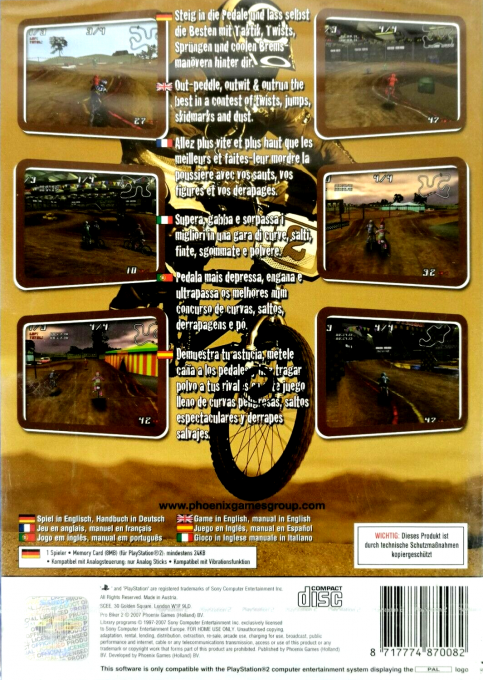 Pro Biker 2 — Box back