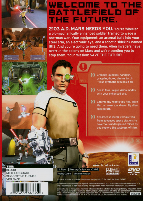 RTX : Red Rock — Box back
