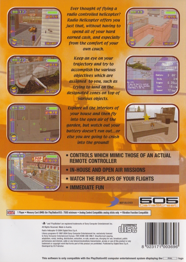 Radio Helicopter — Box back