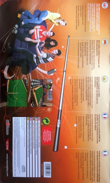Realplay Pool — Box back
