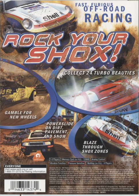 Shox — Box back