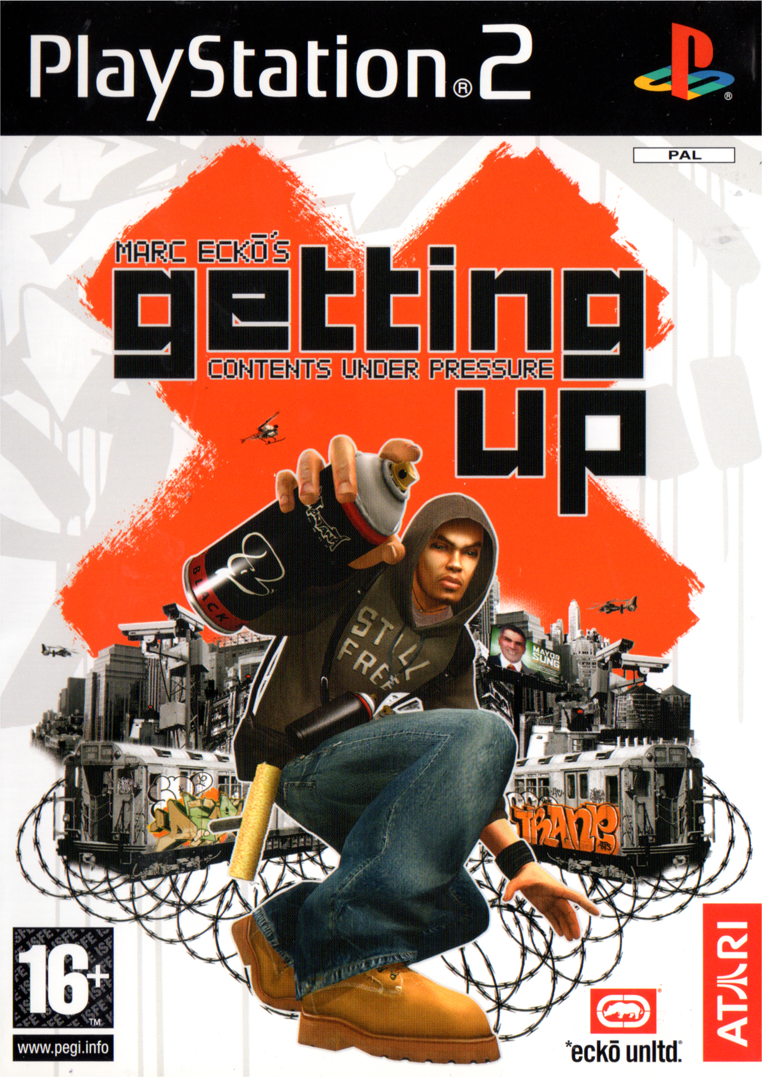 Marc Ecko's Getting Up : Contents Under Pressure