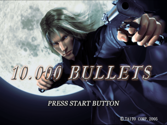 10.000 Bullets — Title screen