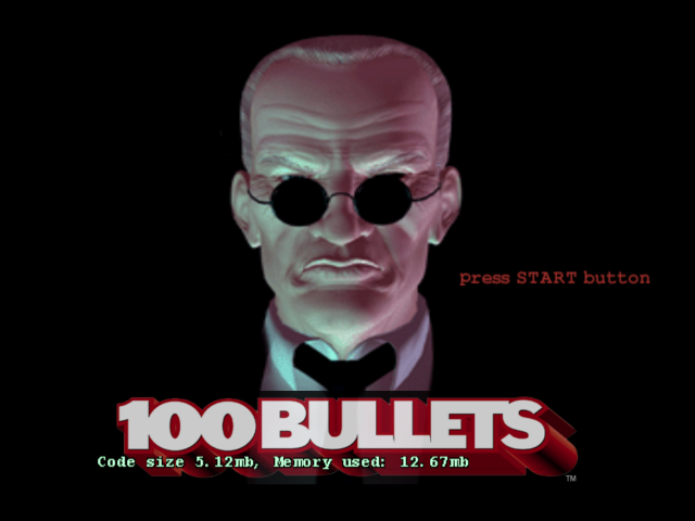 100 Bullets — Title screen