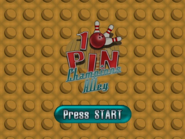 10 Pin : Champions Alley — Title screen