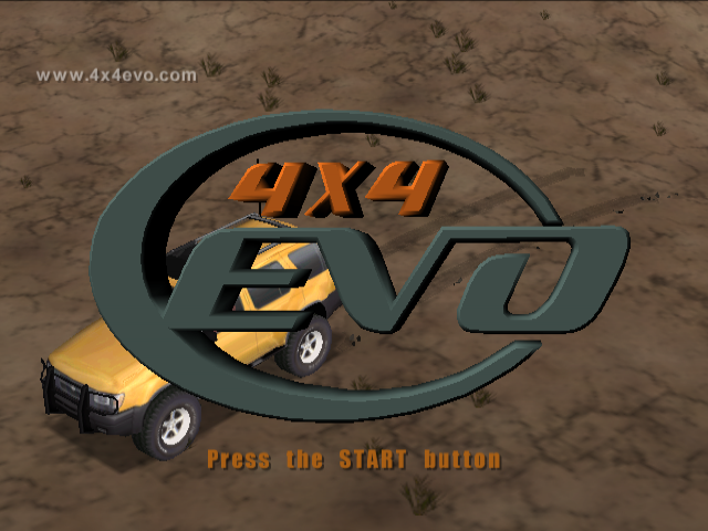 4x4 Evolution — Title screen