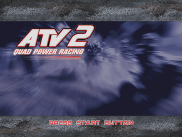 ATV : Quad Power Racing 2 — Title screen