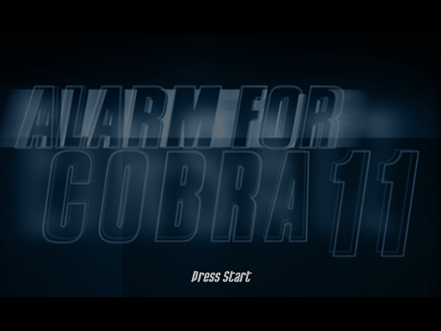 Alarm for Cobra 11 Vol. 2 : Hot Pursuit  — Title screen