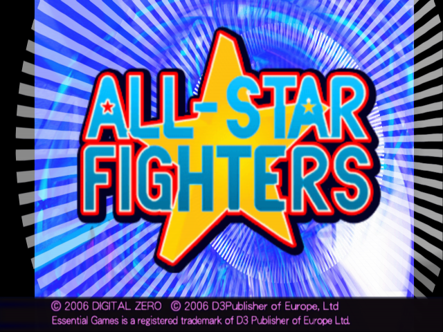 All-Star Fighters — Title screen