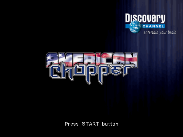 American Chopper — Title screen